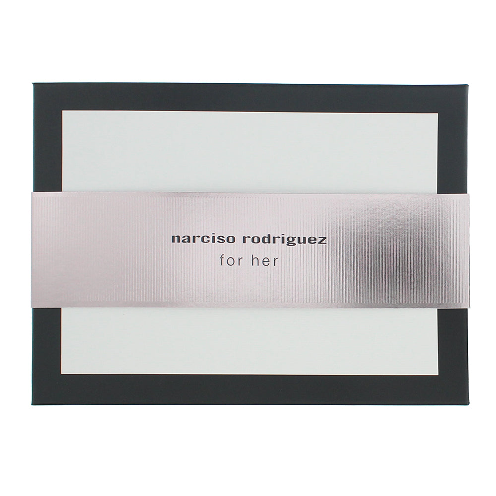 Narciso Rodriguez For Her 3 Piece Gift Set: Eau de Toilette 50ml - Eau de Toilet - Box