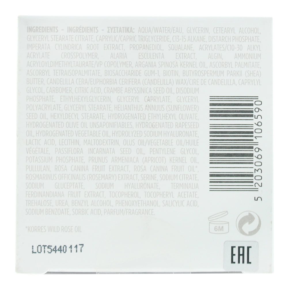 Korres Apothecary Wild Rose Brighter Days Intense Cream 40ml - Ingredients