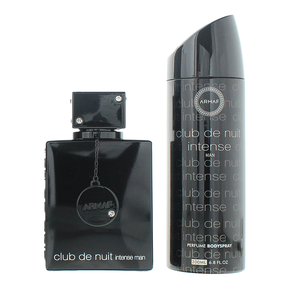 Armaf Club De Nuit Intense 2 Piece Gift Set: Eau de Toilette 105ml - Body Spray  - Product