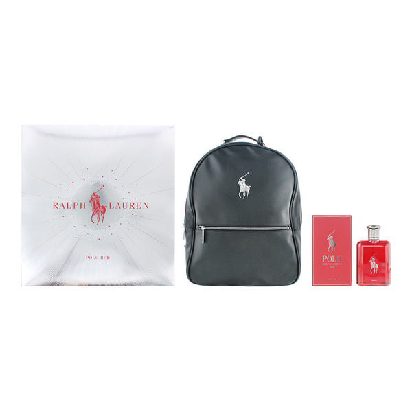 Ralph Lauren Polo Red 2 Piece Gift Set: Parfum 125ml - Backpack