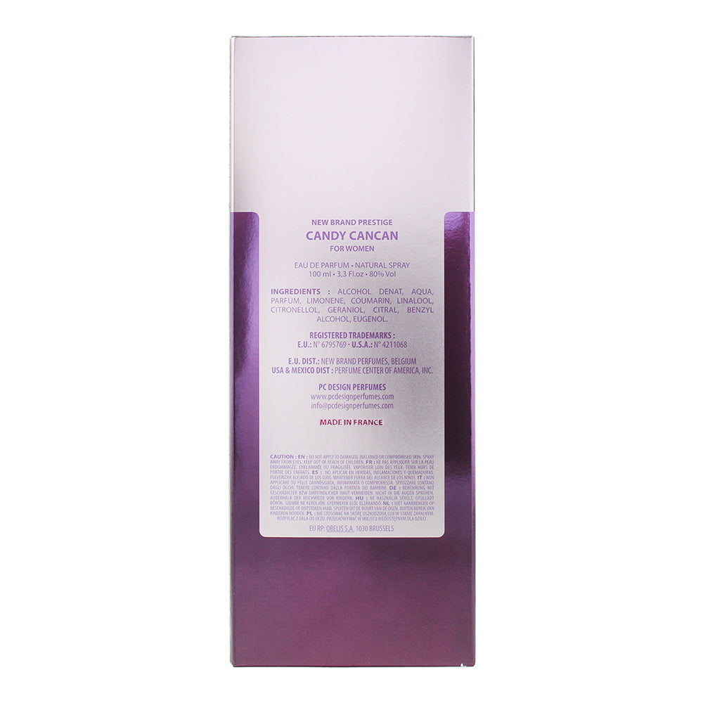 New Brand Candy Cancan For Women Eau de Parfum 100ml - Ingredients