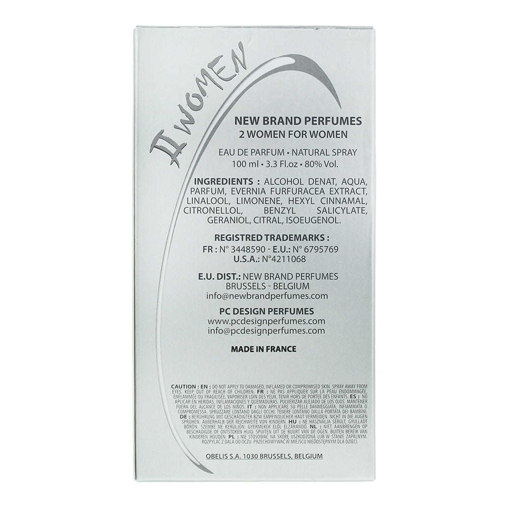 New Brand II Women Eau de Parfum 100ml - Ingredients