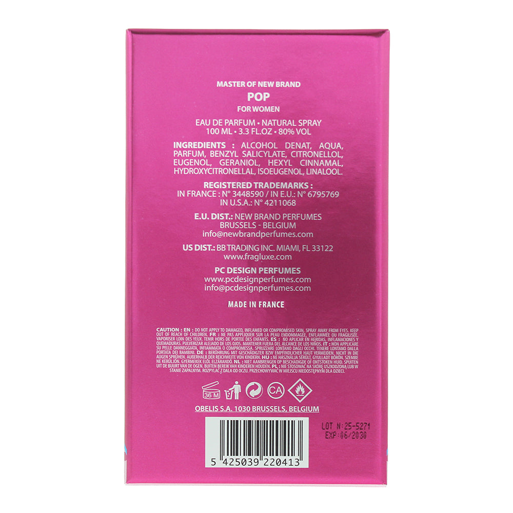New Brand Pop Eau de Parfum 100ml