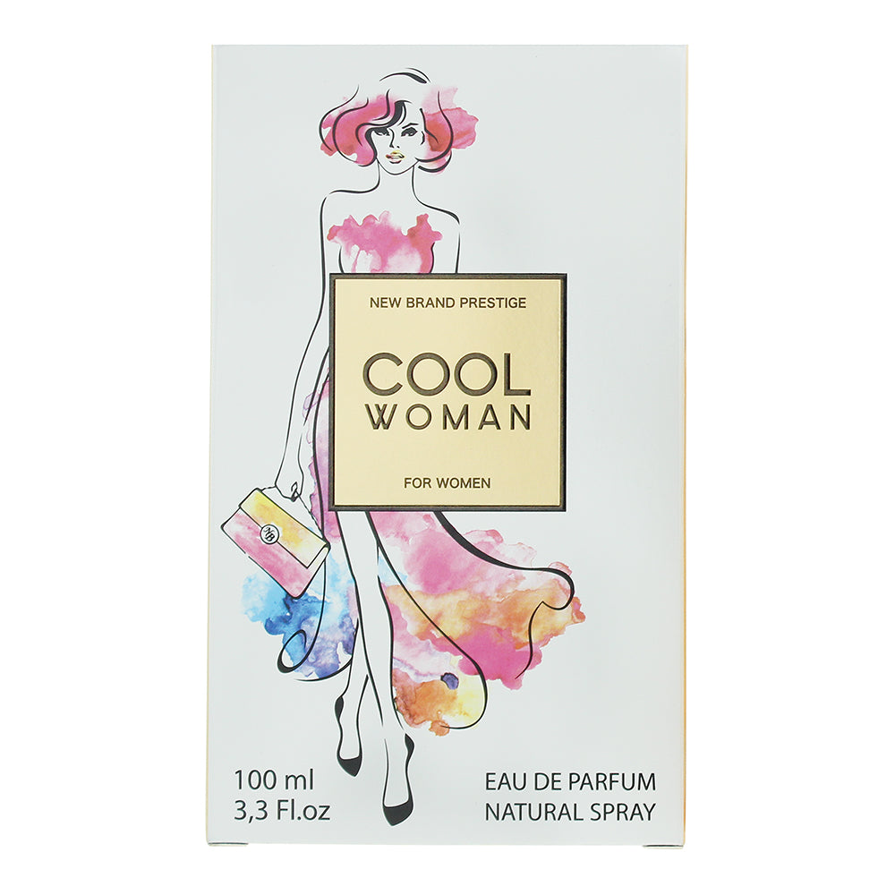 New Brand Prestige Cool Woman Eau de Parfum 100ml - Box