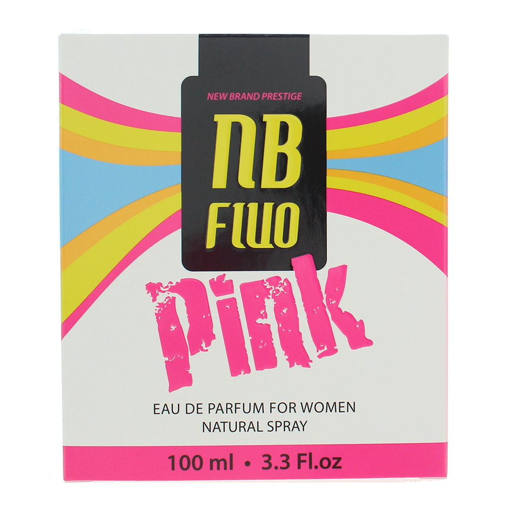 New Brand Prestige Fluo Pink Eau de Parfum 100ml - Box