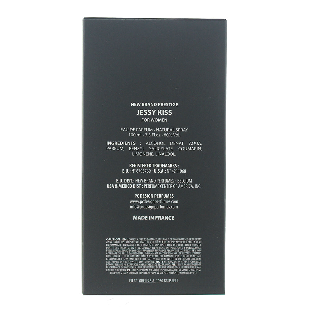 New Brand Prestige Jessy Kiss Foe Women Eau de Parfum 100ml