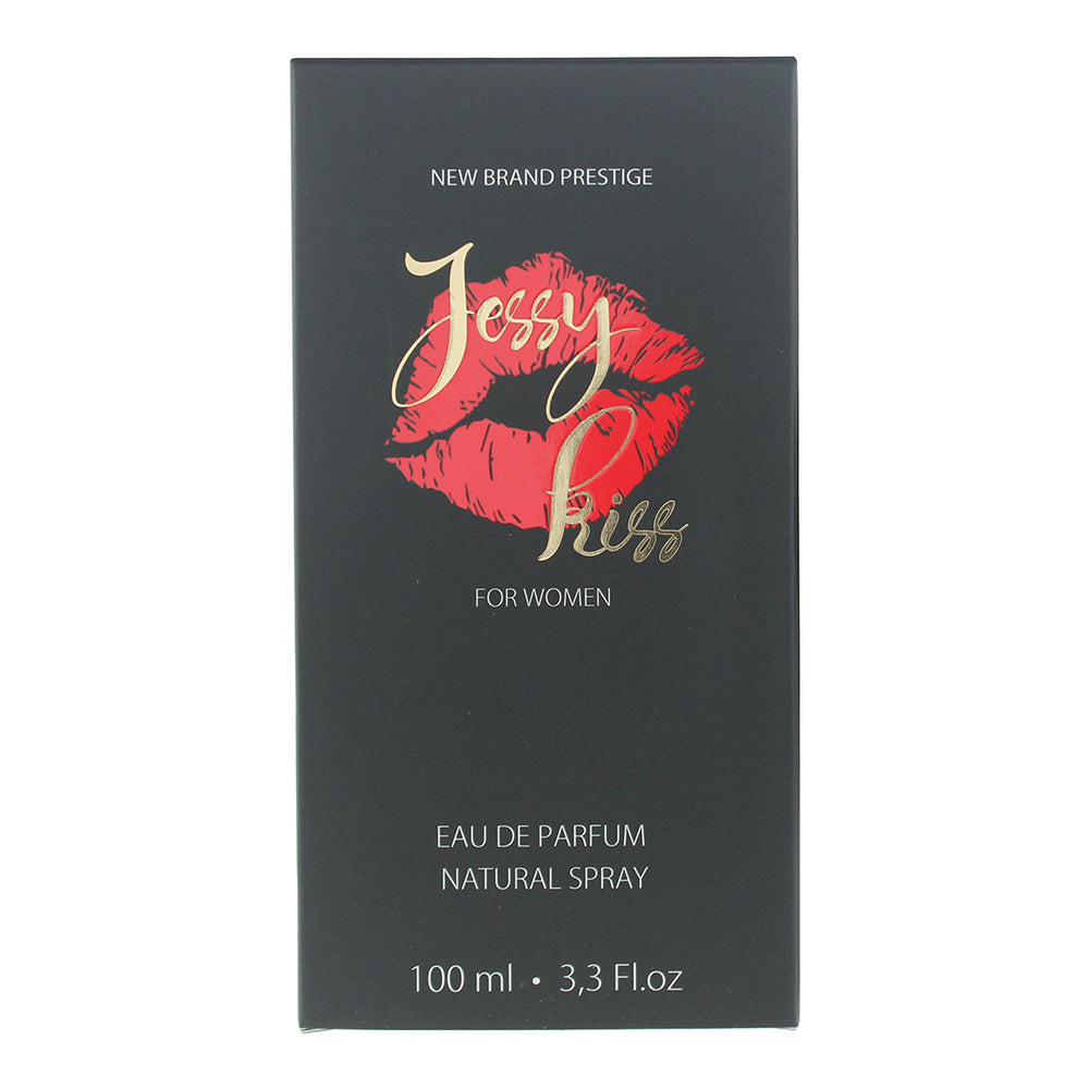 New Brand Prestige Jessy Kiss Foe Women Eau de Parfum 100ml - Box