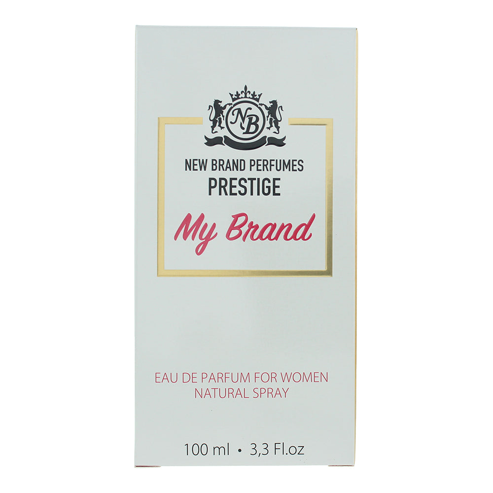 New Brand Prestige My Brand For Women Eau de Parfum 100ml - Box