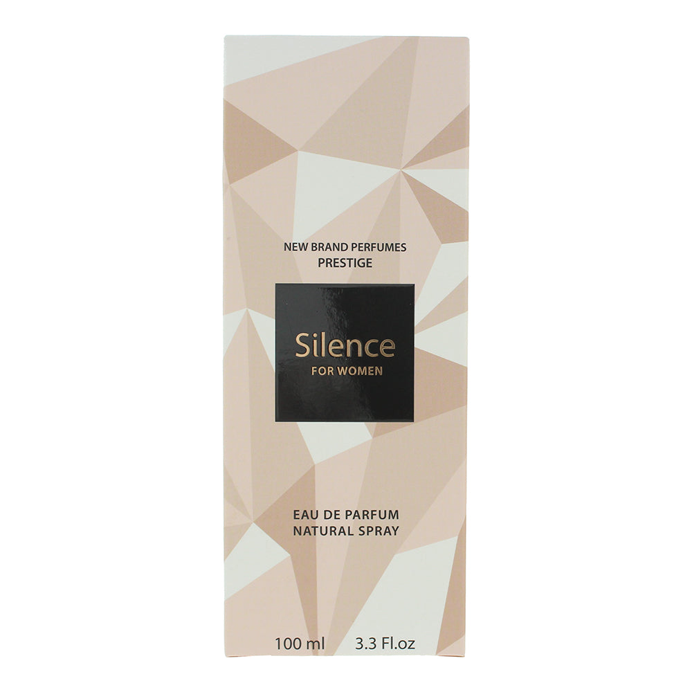 New Brand Prestige Silence For Women Eau de Parfum 100ml - Box