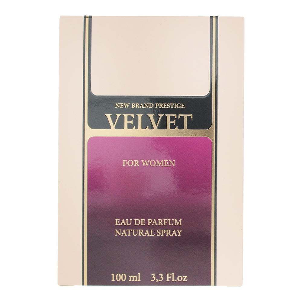 New Brand Velvet For Women Eau de Parfum 100ml