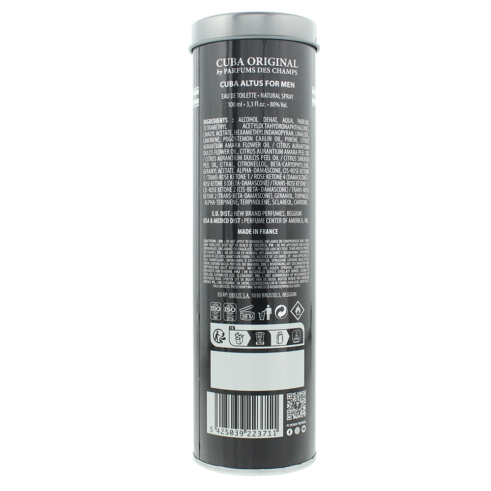 Cuba Altus For Men Eau de Toilette 100ml