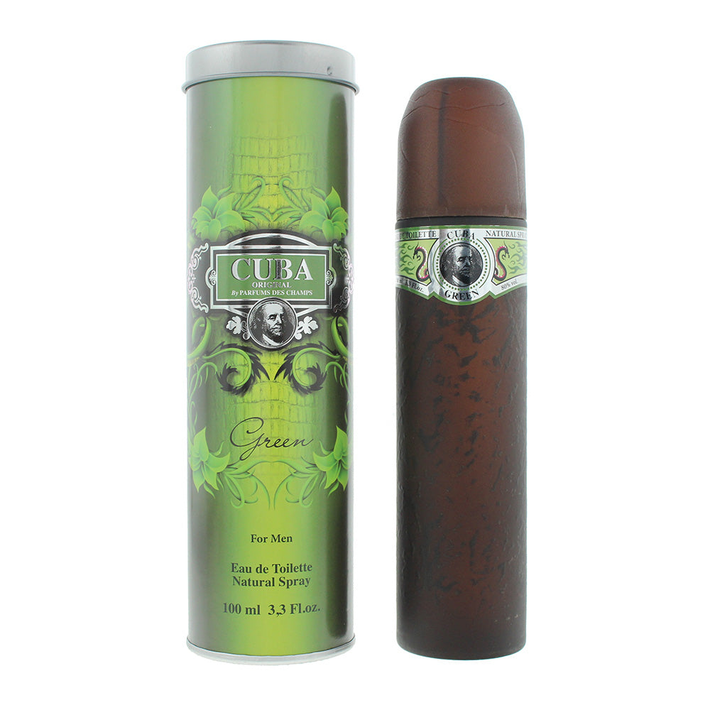 Cuba Green For Men Eau de Toilette 100ml