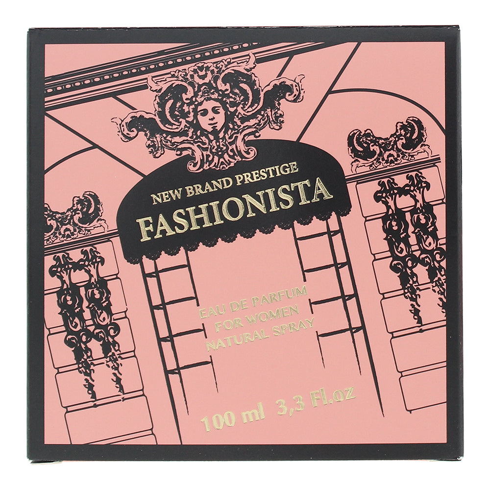 New Brand Prestige Fashionista For Women Eau de Parfum 100ml
