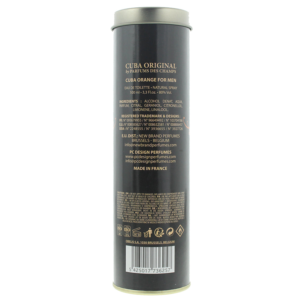Cuba Orange For Men Eau de Toilette 100ml