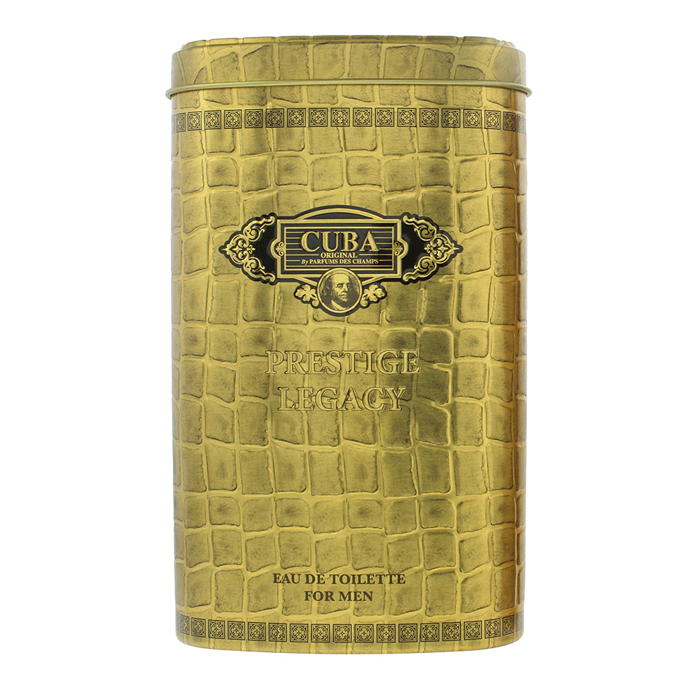 Cuba Prestige Legacy For Men Eau de Toilette 90ml - Box