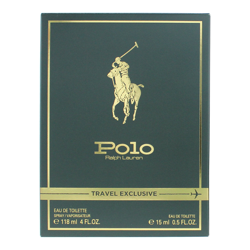 Ralph Lauren Polo Green 2 Piece Gift Set: Eau de Toilett 118ml - Eau de Toilette - Box