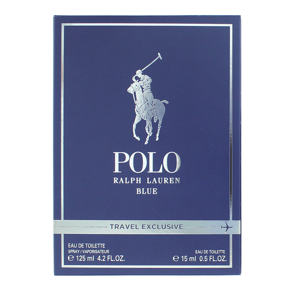 Ralph Lauren Polo Blue 2 Piece Gift Set: Eau de Toilette 125ml - Eau de Toilette - Box