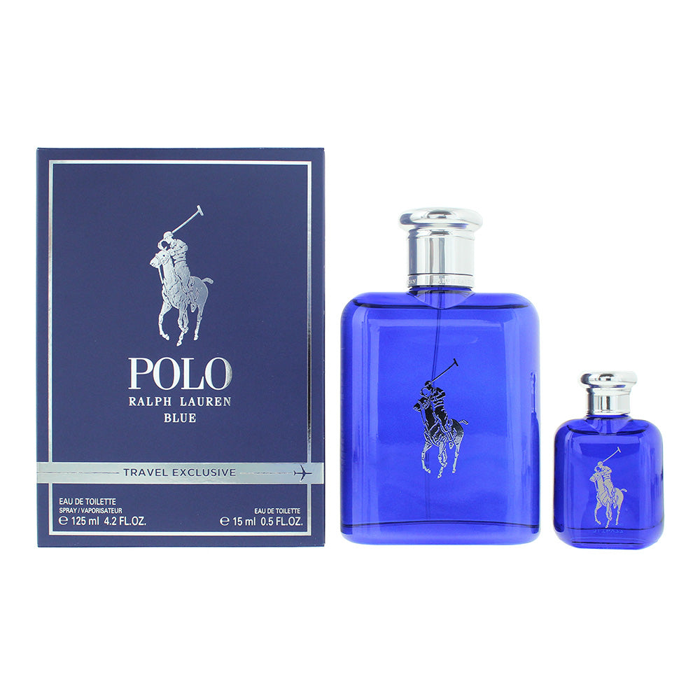 Ralph Lauren Polo Blue 2 Piece Gift Set: EDT 125ml - EDT 15ml