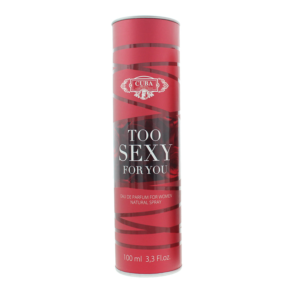 Cuba Too Sexy For You For Women Eau de Parfum 100ml - Box