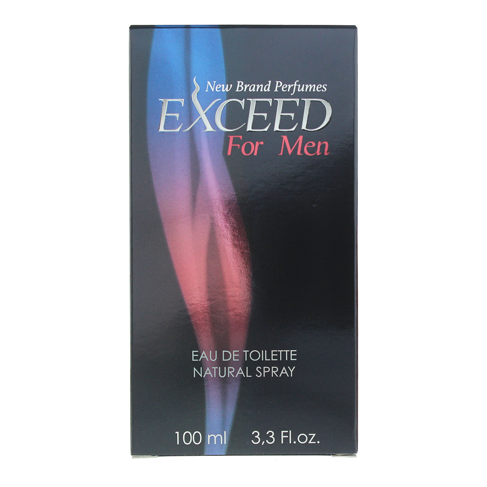 New Brand Exceed For Men Eau de Toilette 100ml - Box