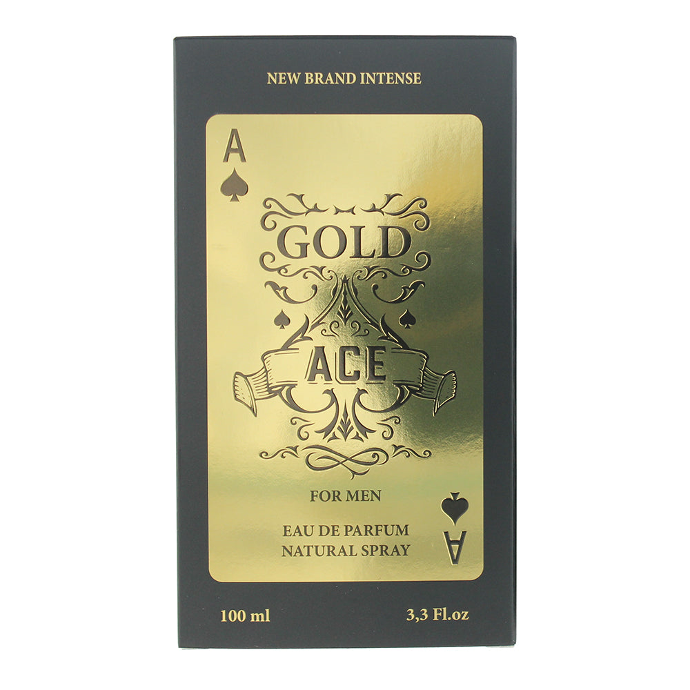 New Brand Gold Ace For Men Eau de Toilette 100ml - Box