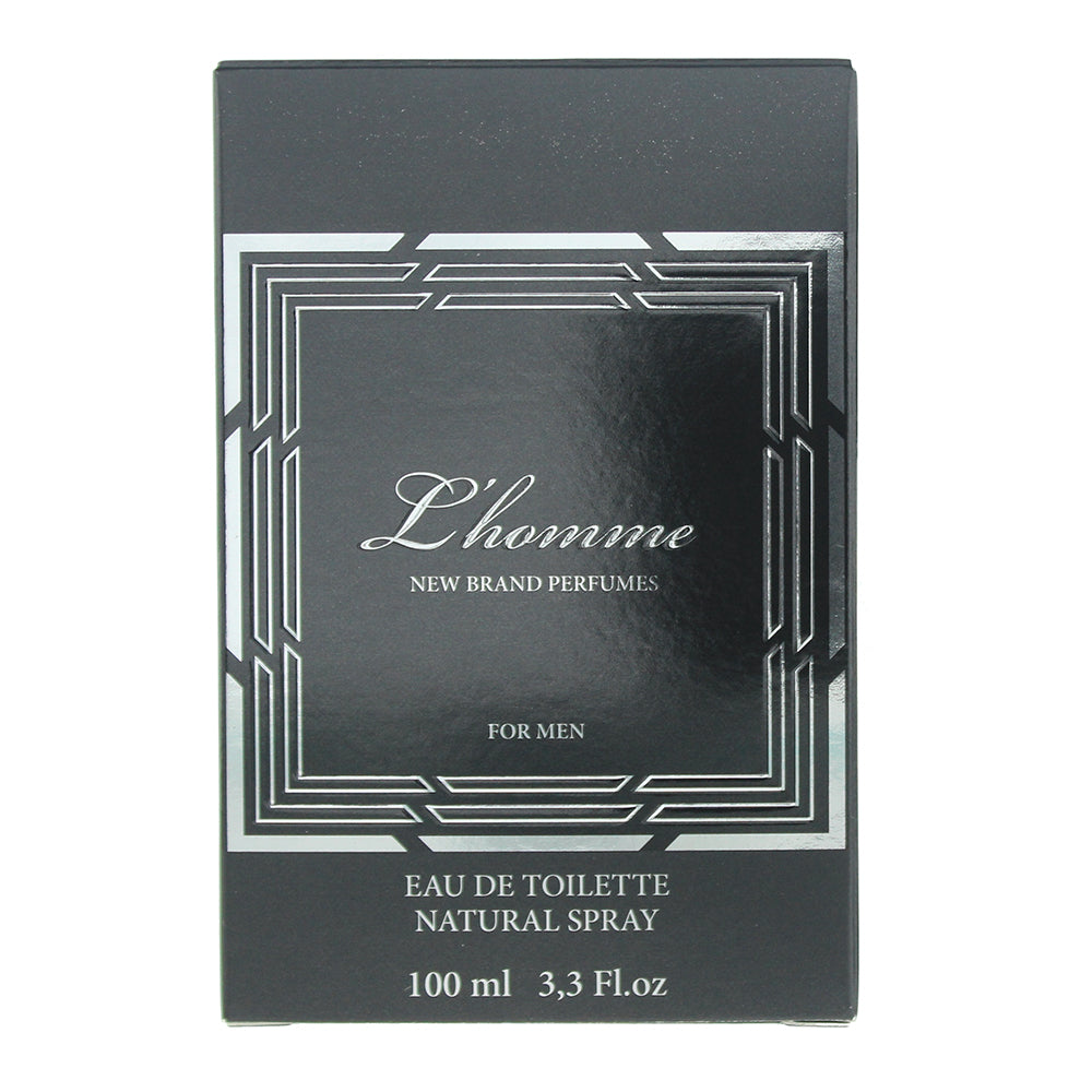 New Brand L'homme For Men Eau de Toilette 100ml - Box