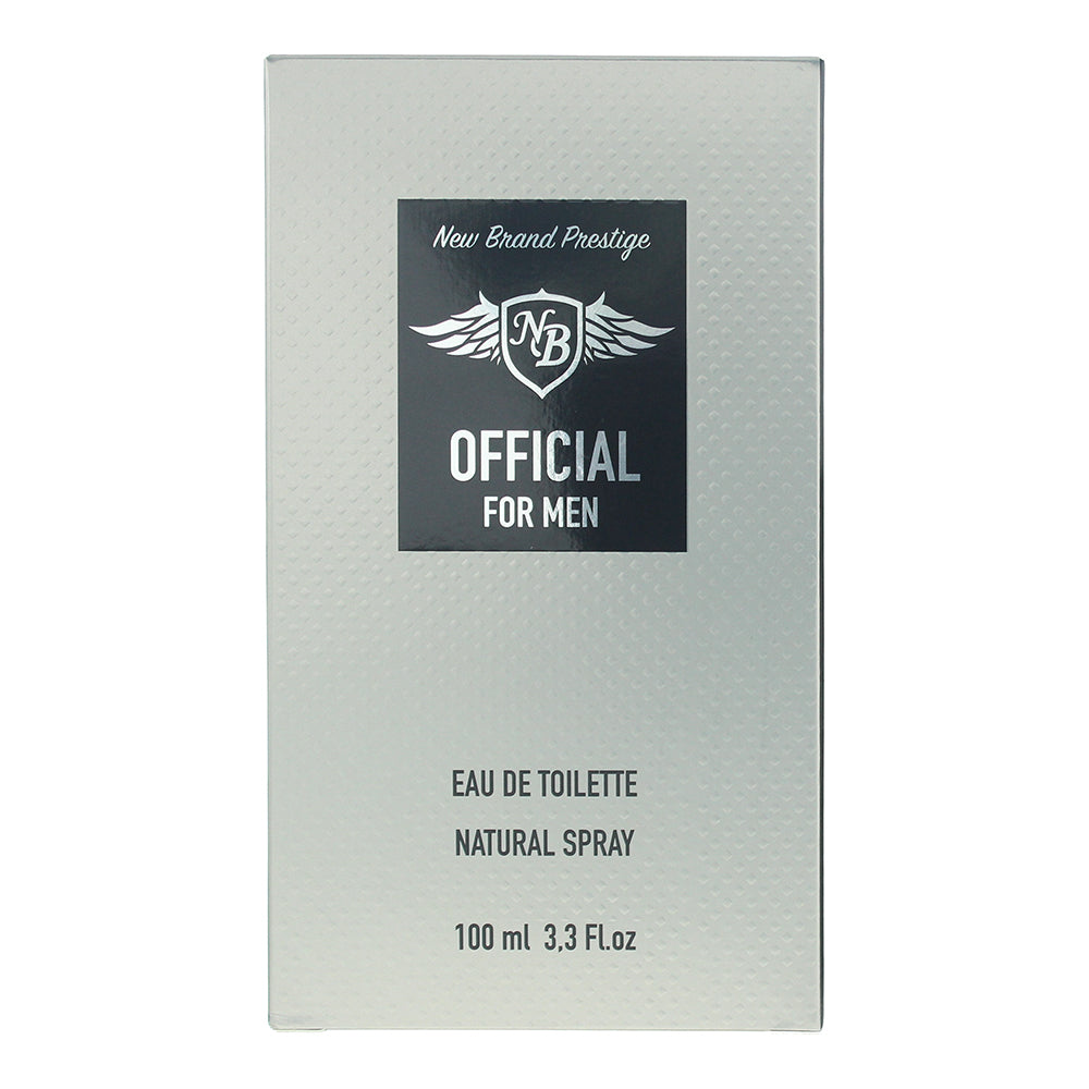 New Brand Prestige Official For Men Eau de Toilette 100ml
