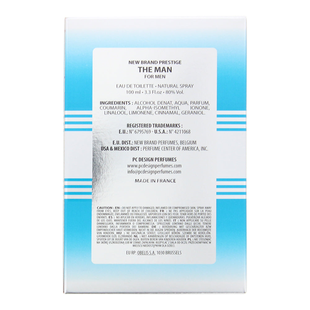 New Brand Prestige The Man Eau de Toilette 100ml - Ingredients