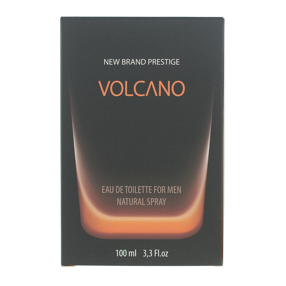 New Brand Prestige Volcano For Men Eau de Toilette 100ml - Box