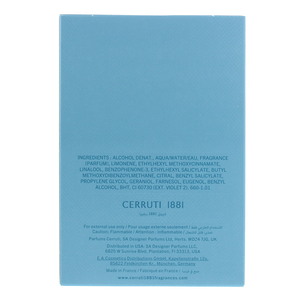 Cerruti 1881 Riviera Eau de Toilette 100ml