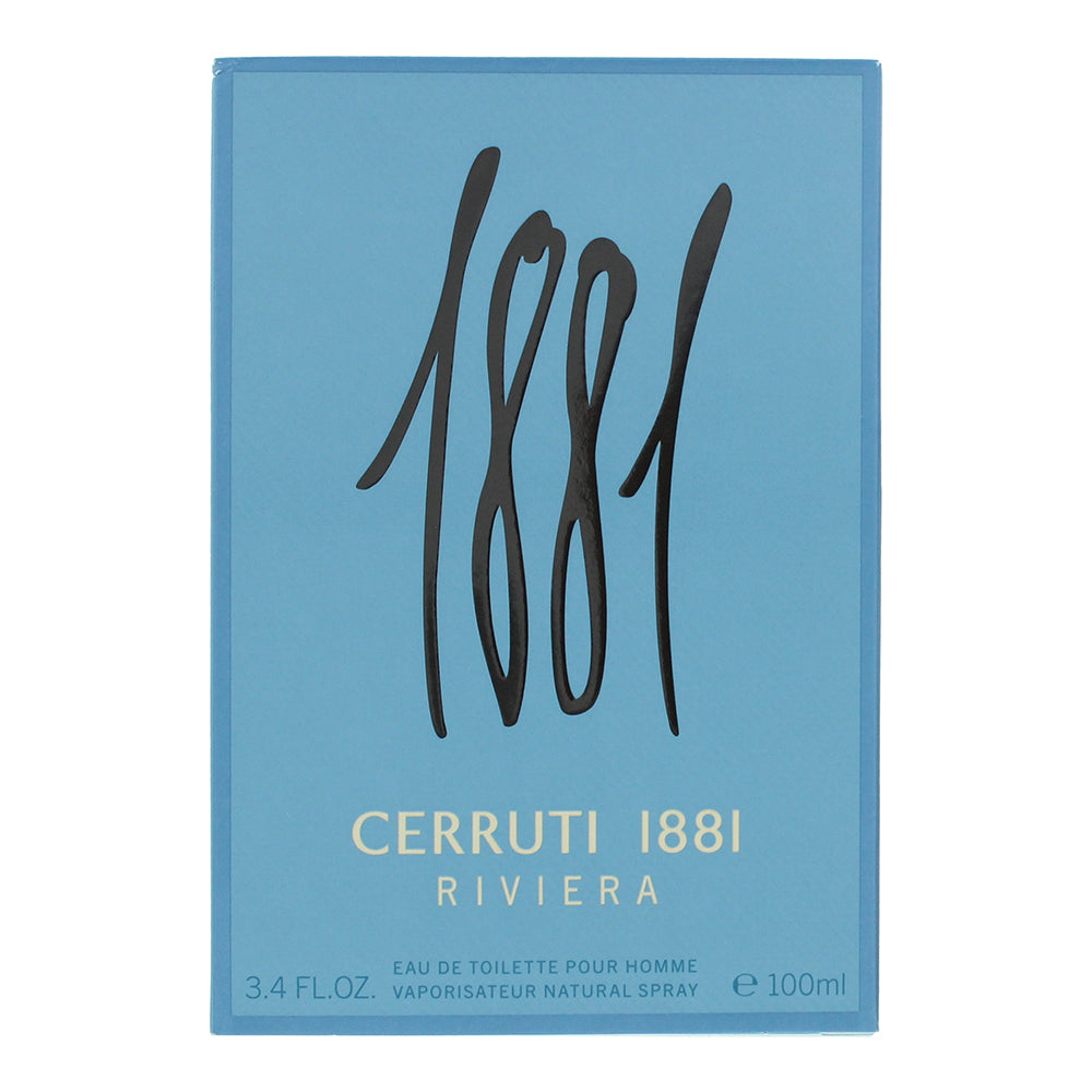 Cerruti 1881 Riviera Eau de Toilette 100ml - Box