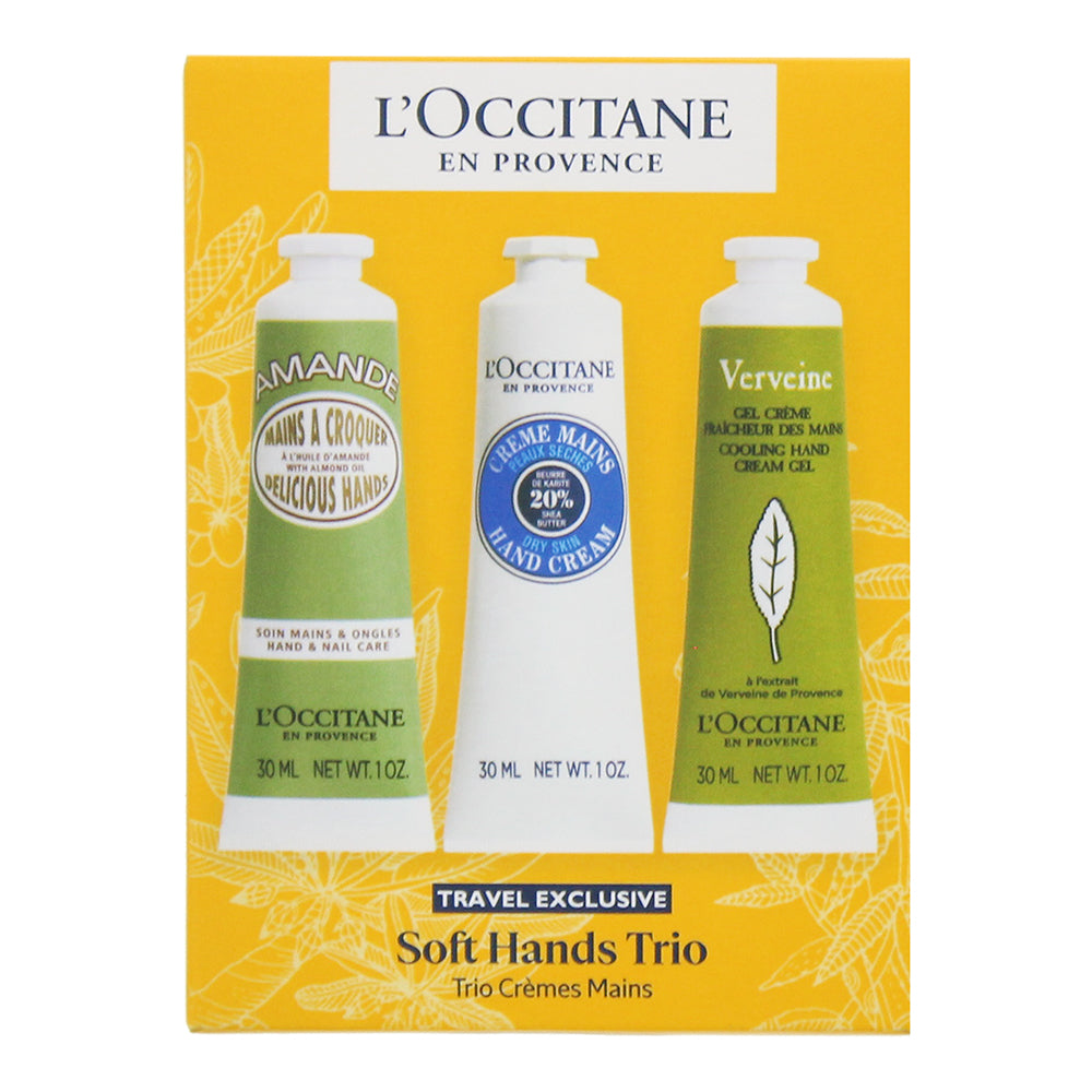 L'occitane Trio Set 3 Piece Gift Set: Hand Cream 30ml x 3 - Box