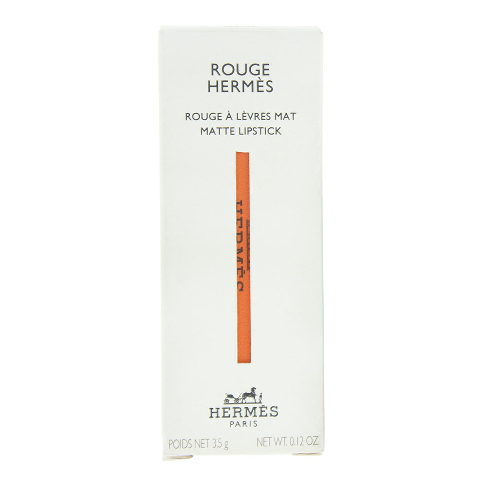 Hermès Paris Matte Lipstick 44 Mat Orange Neon Lipstick 3.5g - Box