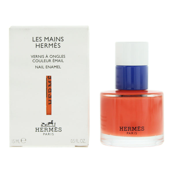 Hermès Paris Nail Enamel 36 Orange Tonique Nail Polish 15ml