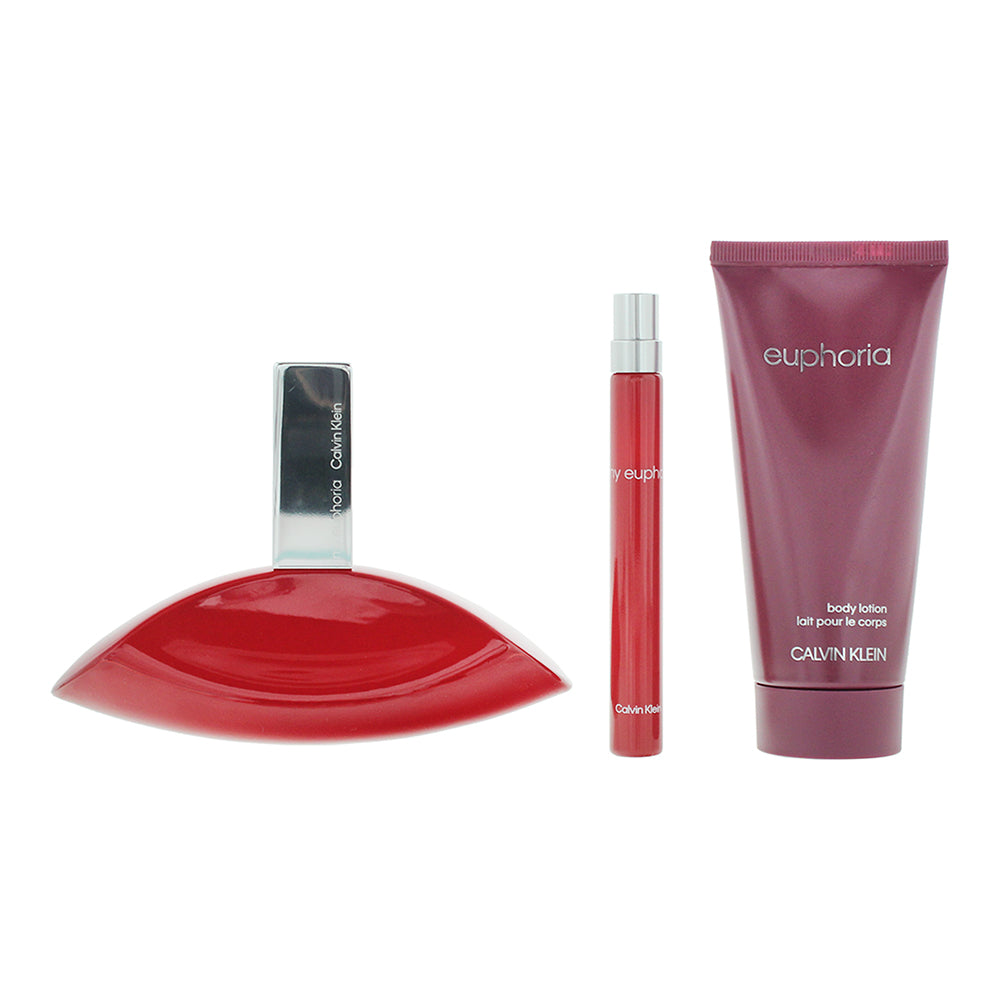 Calvin Klein My Euphoria 3 Piece Gift Set: Eau de Parfum 100ml - Eau de Parfum 1 - Product
