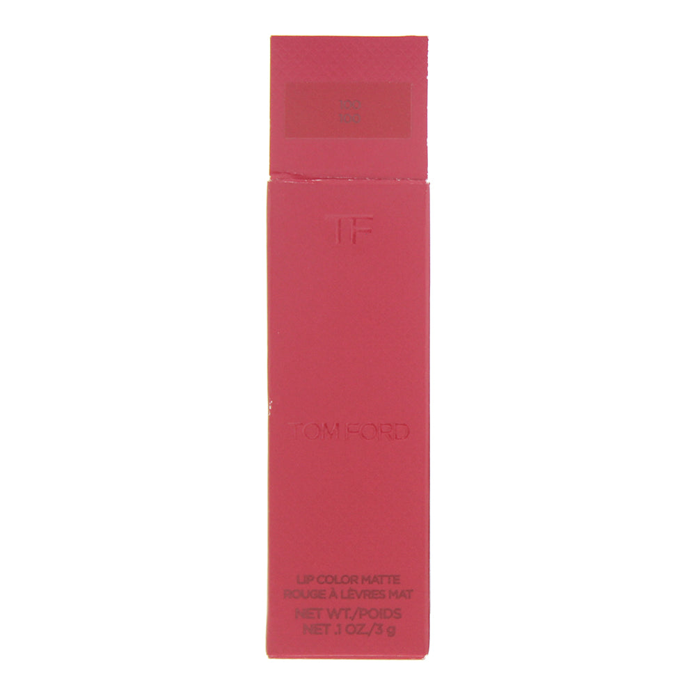 Tom Ford Lip Color Matte 100 Lipstick 3g - Box