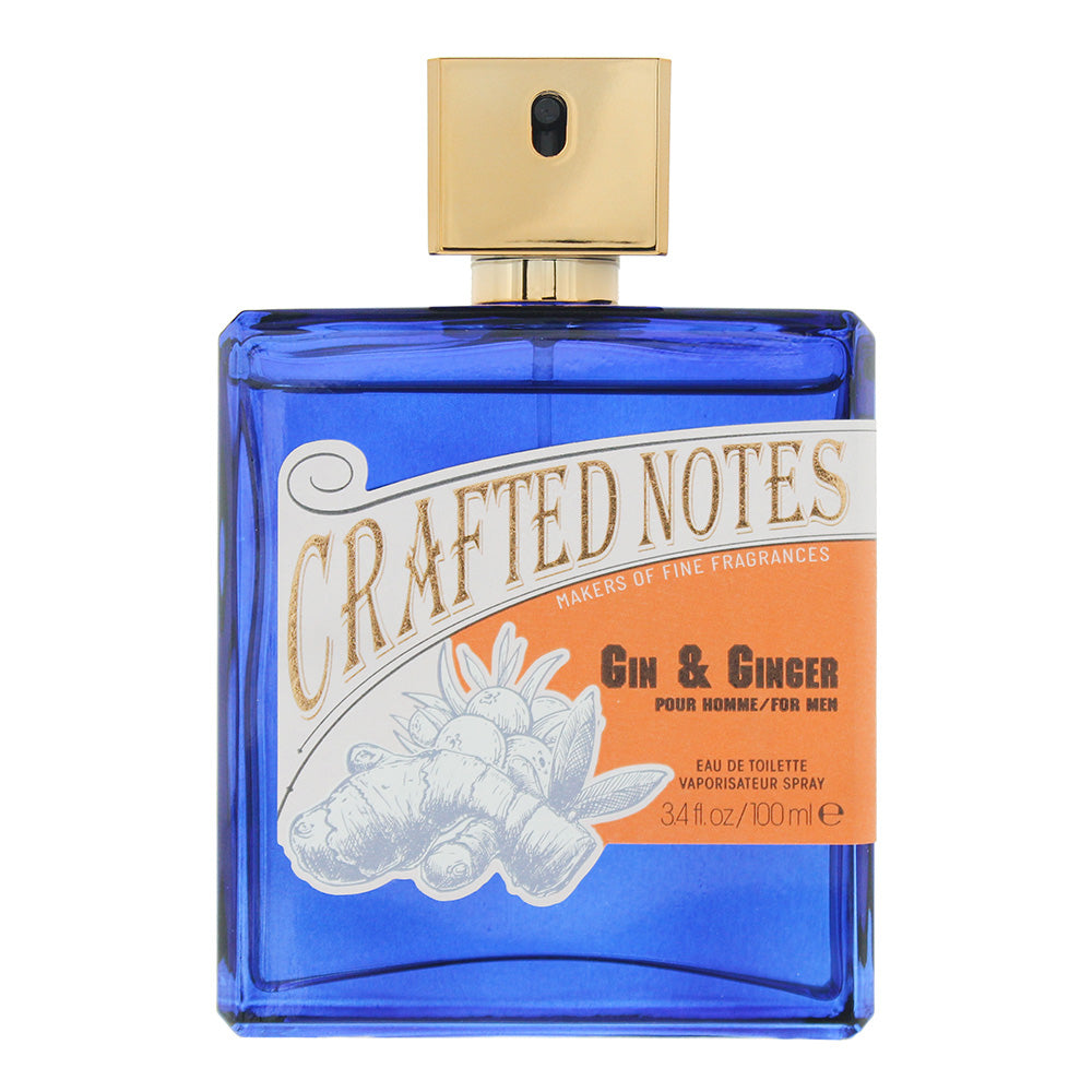 Crafted Notes Gin & Ginger For Men Eau de Toilette 100ml