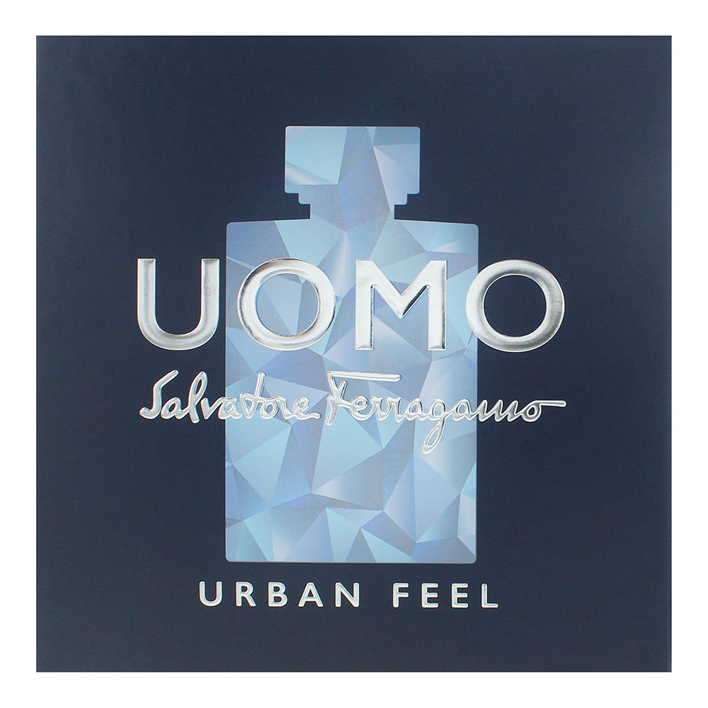 Salvatore Ferragamo Uomo Urban Feel 2 Piece Gift Set: Eau de Toilette 50ml - Sho - Box