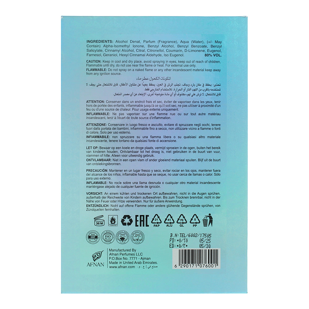 Afnan Turathi Electric Eau de Parfum 90ml