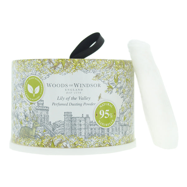 Woods Of Windsor Lily Of The Valley Dusting Body Powder 100g