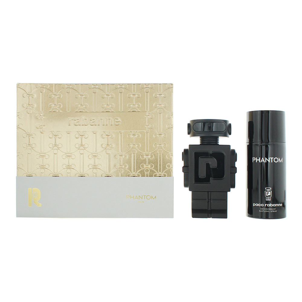 Rabanne Phantom 2 Piece Gift Set: Parfum 100ml - Deodorant Spray 250ml