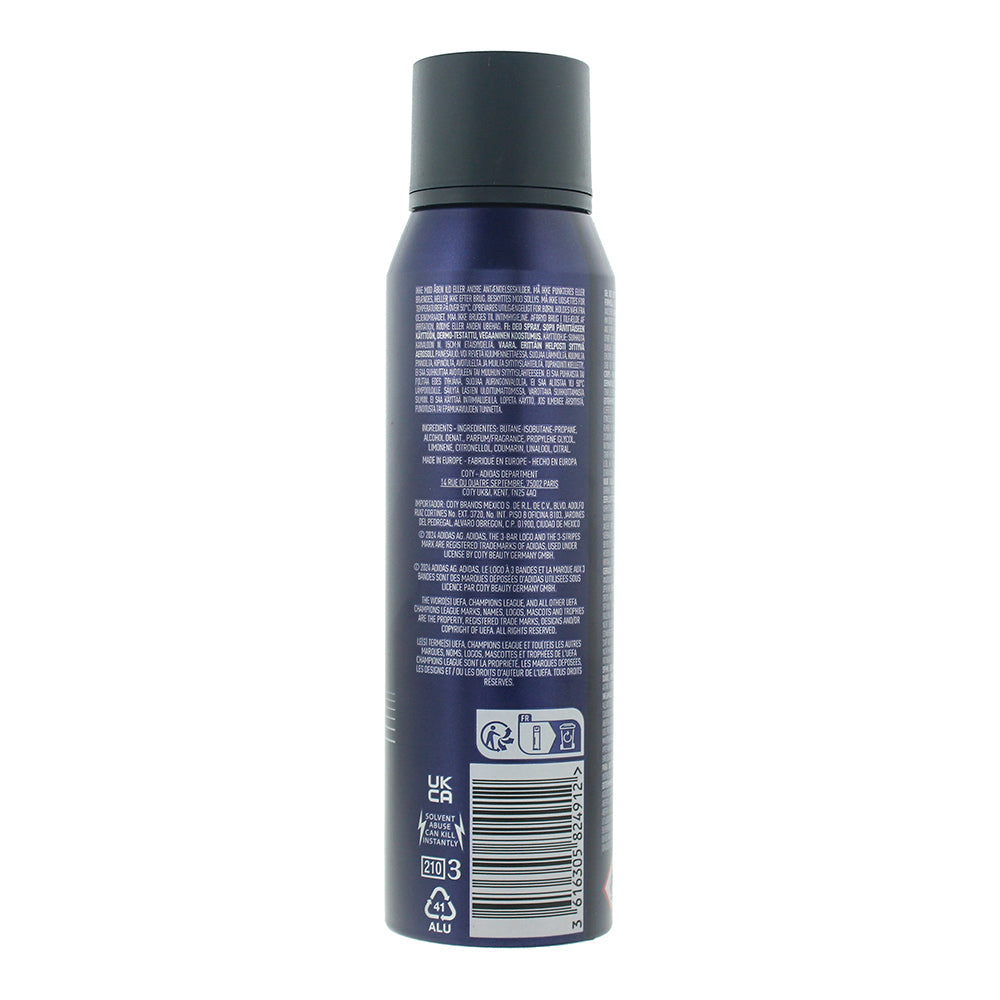 Adidas UEFA 11 Goal Edition Deodorant Spray 150ml