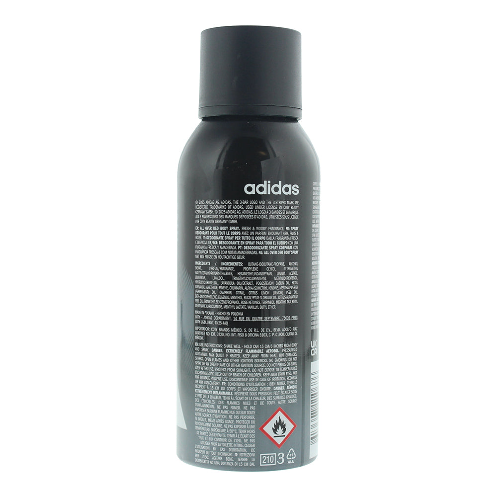 Adidas Dynamic Pulse Deodorant Body Spray 150ml - Ingredients