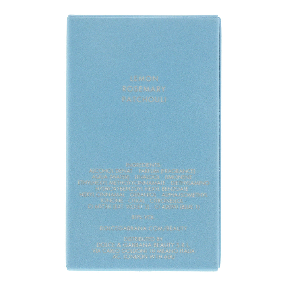 Dolce & Gabbana Light Blue Pour Homme Eau de Toilette 50ml