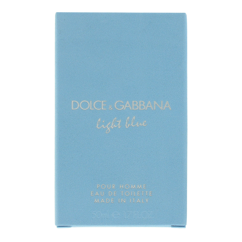 Dolce & Gabbana Light Blue Pour Homme Eau de Toilette 50ml - Box