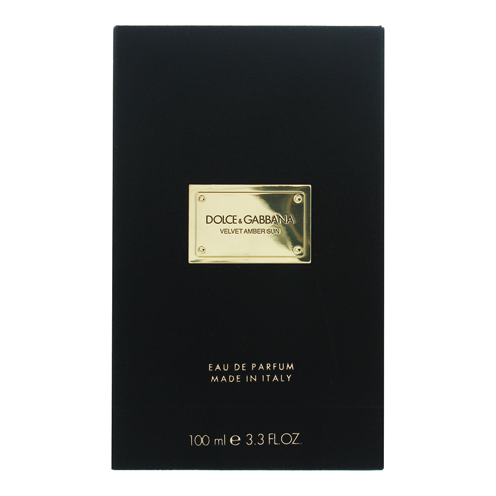 Dolce & Gabbana Velvet Amber Sun Eau de Parfum 100ml - Box
