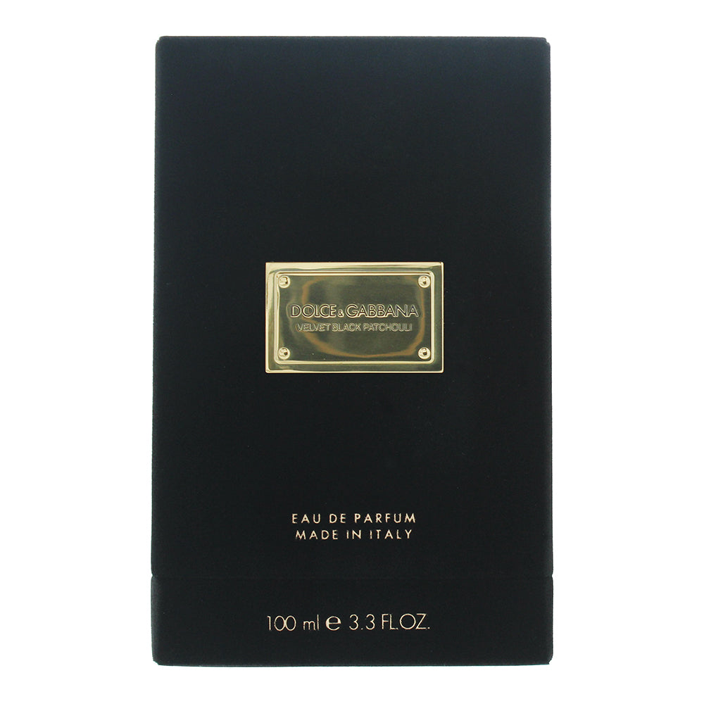 Dolce & Gabbana Velvet Black Patchouli Eau de Parfum 100ml - Box