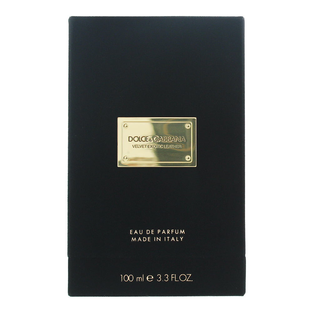 Dolce & Gabbana Velvet Exotic Leather Eau de Parfum 100ml - Box