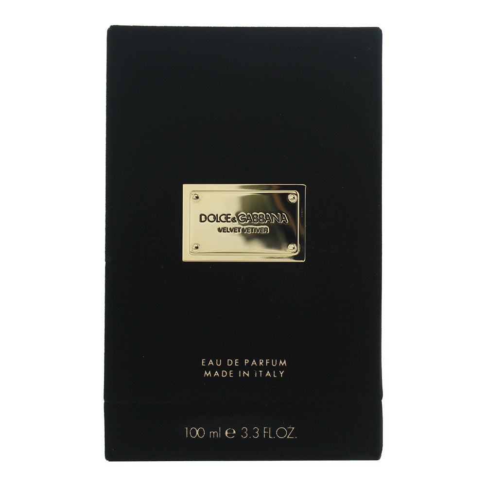 Dolce & Gabbana Velvet Vetiver Eau de Parfum 100ml - Box