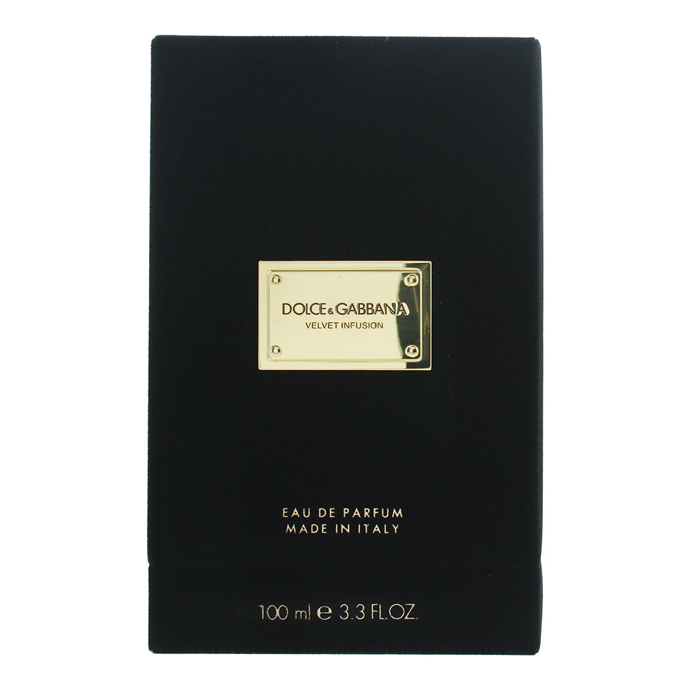 Dolce & Gabbana Velvet Infusion Eau de Parfum 100ml - Box